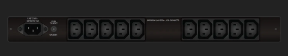 EXPORT MODEL-230V POWER CONDITIONER W/EVS SURGE PROTECT,RGBW LIGHTS,DYNAMIC VOLTMETER & USB CHARGING